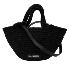 新品同様　バレンシアガ　イビザ　スモール　かごバッグ　2way グレー　3970 BALENCIAGA＊IBIZA MEDIUM BASKET 2WAY かごバッグ＊送料込