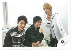 SnowMan 16年ジャニーズ銀座 岩本照/阿部亮平/佐久間大介 公式写真*1枚