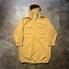 A.P.C. リップストップモッズコート ナイロン アーペーセー フィッシュテール マスタードイエローのサムネイル