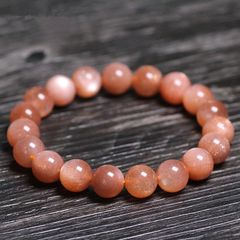 太陽の煌めき】極上アベンチュレッセンス サンストーン 8mm ブレス/871 