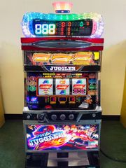 送料無料】ゴーゴージャグラーKK 実機 ジャグランプ＆コイン不要機付き