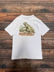 【 USA製 BANANA REPUBLIC 】 80‘s~　USA製　 バナナリパブリック　イグアナ　バナリパ　ポケットTシャツ　バックプリント　シングルステッチ　XL