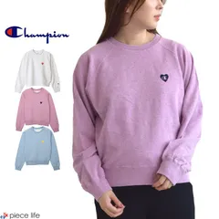 チャンピオン Champion トレーナー スウェット 裏毛 レディース ハート ネップ入り カラフル ドット 長袖 トップス ウィメンズ RAGLAN SWEATSHIRT 可愛い おしゃれ CW-C002