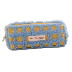 TOMMYFIELD 筆箱 韓国 ペンケース 可愛い シンプルおしゃれ かわいい 高校生 ふでばこ (青) [青]