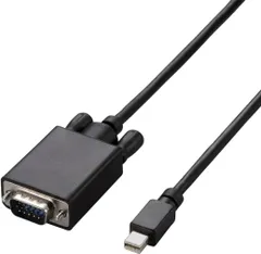 687 エレコム Mini DisplayPort-VGA変換ケーブル/2m/ブラック