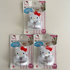 ハローキティ　輪ゴムホルダー　3個セット　キティ　サンリオ　レトロ　レア