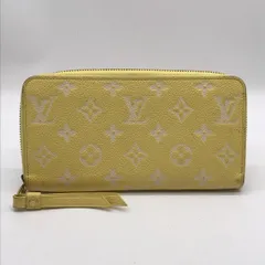 ルイヴィトン モノグラム アンプラント ジッピーウォレット 長財布 ジョーヌ 値段交渉歓迎