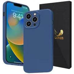 [LUNES] iPhone 14 Pro ケース AIR LIQUID for iPhone 14 Pro (6.1 inch) 薄型 傷防止 カメラ保護 黄変防止 耐衝撃 軽量 ワイヤレス充電対応 レンズ保護 スマホケース いPhone14 Pro ケ 0