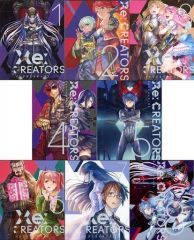 [중고] 애니메이션 Blu-ray Disc Re:CREATORS 완전 생산 한정판 전 8권 세트