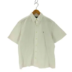 ポロバイラルフローレン Polo by RALPH LAUREN 90S YARMOUTH ポニー刺しゅう 半袖ボタンダウンシャツ メンズ  15 1/2-33
