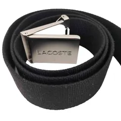 ラコステ LACOSTE Made in France フランス製 L.12.12 布ベルト メンズ 表記無 