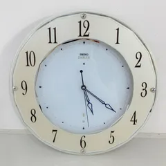 Y☆592 SEIKO 電波掛時計 EMBLEM HS543W 未使用品！！ セイコー HS543W