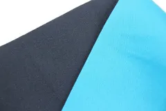 メール便送料無料　浴衣帯 無地（青/黒） 両面リバーシブル レディース 女物 浴衣 ゆかた用帯 ユカタ 半幅帯 単 並尺 360cm 着物 半巾帯 1点のみメール便OK qq