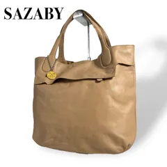 【良品】SAZABY サザビー トートバッグ レディース ベージュ 肩掛け 大容量 5110