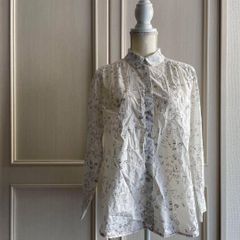pas de calais WildFlowerPrint 長袖ブラウス - メルカリ