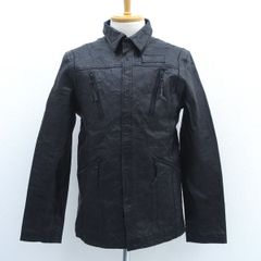 MORGAN / モルガン ◆レザージャケット/10th Anniversary/豚革/ブラック/サイズLL 987G9704 【メンズ/MEN/男性/ボーイズ/紳士】 メンズファッション【中古】 