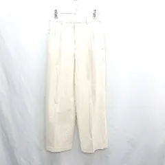 ◇ Θ UNIQLO ユニクロ ストレートパンツ サイズM ベージュ系 レディース E  【1501160039521】