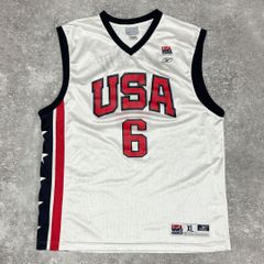 USA代表 トレイシー・マグレディ ユニフォーム Reebok ホワイト XL ジャージ NBA T-MAC バスケ 古着 アメリカ代表
