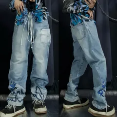 【新品】PATCH WORK EMBROIDERY PANTS PATCH WORK EMBROIDERY PANTS