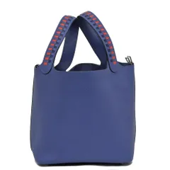✨新品展示品✨HERMES❤️ ピコタンロックPMトレサージュ✨ブルー✨ HERMES エルメス ピコタンロック トレサージュ・ドゥ