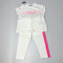 【新品未使用】MONCLER BABY 　Tシャツ　パンツ　セットアップ　2A　3A　モンクレールベビー　2歳　3歳　女の子のサムネイル