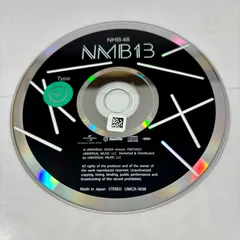 NMB13【初回限定盤Type-B】／NMB48