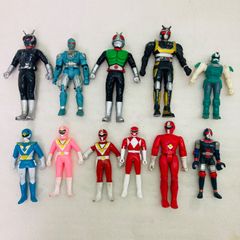 仮面ライダー＆戦隊ヒーロー ソフビフィギュア 15体まとめ売り