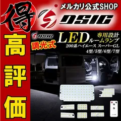 ハイエース LED ルームランプ 調光式 LEDルームランプ 室内灯 車内灯 白色 ホワイト 爆光 明るい アウトドア キャンプ 釣り 車中泊 カスタム パーツ アクセサリー ドレスアップ