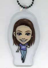 【中古】キーホルダー・マスコット(女性) 楓(E-girls) クリアチャーム E.G.11 ツアーTシャツver. EXILE TRIBE STATION オンラインカプセル