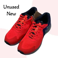 【未使用】アシックス キッズ スニーカー 22cm 運動靴 子供靴 ネオンレッド ライトグリーン 通学 スポーツ シューズ asics