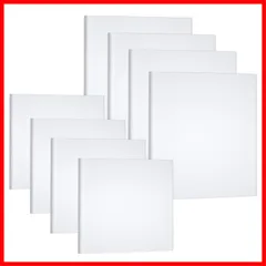【特売】キャンバスボードB2C3 8枚/セット キャンバス 油絵キャンバス 203x203mm 、203x254mm ボールドキャンバス アクリル 水彩 油絵 画材のサムネイル