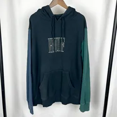 HUF ハフ パーカー フーディ 切り替え 刺繍 mサイズ