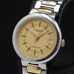 ティソ シースター レディース自動巻 ヴィンテージ ジャンク - メルカリ