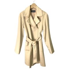 CHERVOブルゾン52アイボリー シェルボ CHERVO ナイロン切替 ダブルジップブルゾン 中綿 ゴルフ I40