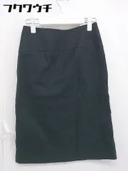 ◇ BALLSEY ボールジィ TOMORROWLAND バックジップ スリット 膝丈 タイト スカート サイズ36 ブラック レディース 【中古】 【1105200008678】