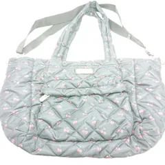 ■ Θ MARC BY MARC JACOBS チェリー柄 2WAY ブランドタグ付き マザーズバッグ ブラック レッド系 レディース E  【1502180076398】