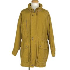 【在庫一掃】 バーバリー BURBERRY ロゴボタン ブルゾン ジャンパー ウエストギャザー アウター ブルゾン ポリエステル イエロー メンズ 【中古】