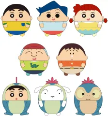 【中古】ぬいぐるみマスコット 全8種セット 「映画クレヨンしんちゃん オラたちの恐竜日記 ふわコロりん」