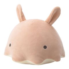 【特価セール】ぬいぐるみ (全長約24cm) メンダコ 腰当て マシュマロアクアミエ ボルスター りぶはあと(Livheart) 98205-26 HEART LIV