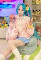 ポケモン×初音ミク　フェアリータイプ　コスプレ　衣装