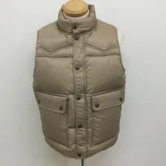 Tenderloin タカオリジナルダウンベスト ブラウン 42