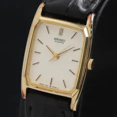 稼働品SEIKO　Exceline １２２１−５４１０型 レディース 時計 Vintage 1988 Near MINT Seiko Exceline 1221-5410 SGP Quartz