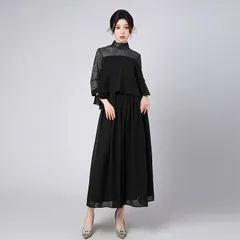 花嫁 ワンピース レディース ドレス パーティードレス シフォンワンピース シンプル ミモレ丈 Aライン およばれ 女子会 二次会 フォーマル 通勤 結婚式 謝恩会 発表会 演奏会 同窓会 成人式 誕生日 可愛い 体型カバー O2UI207