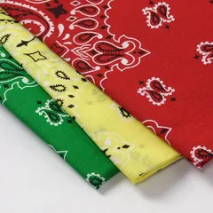 【3枚セット】レゲエカラー HAV-A-HANK/ハバハンク オリジナル ペーズリーバンダナ アメリカ製 新品 RAGGAE-