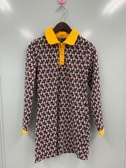 [SHEIN]　ジオメトリック柄チュニックワンピース　XSサイズ
