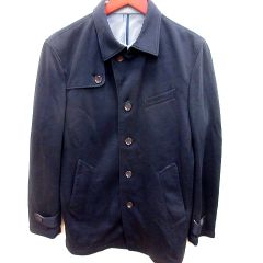 美品Spick＆Span ネイビー 長袖ラガーシャツ スピック&スパン Spick&Span ラガーシャツ カットソー フレンチ