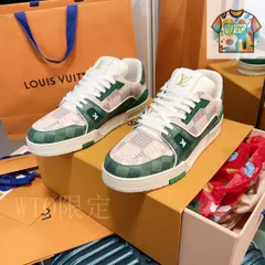 Louis Vuitton LV Trainer スニーカー カジュアルシューズ35-OW22