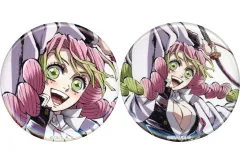 【中古】バッジ・ビンズ 全2種セット 44mm缶バッジ 「鬼滅の刃 刀鍛冶の里編・柱稽古編 恋柱 甘露寺蜜璃 幕間画集表紙イラストWEBSHOPくじ」 F賞 C105グッズ