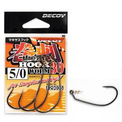 [カツイチ(KATSUICHI)] DECOY WORM30 マキサスフック NS BLACK #1