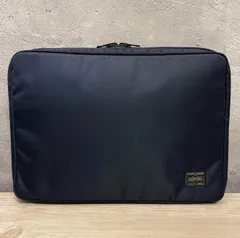 ✨PORTER ポーター ドキュメントケース ネイビー 美品✨ リフト ドキュメントケース（クラッチバッグ）｜PORTER